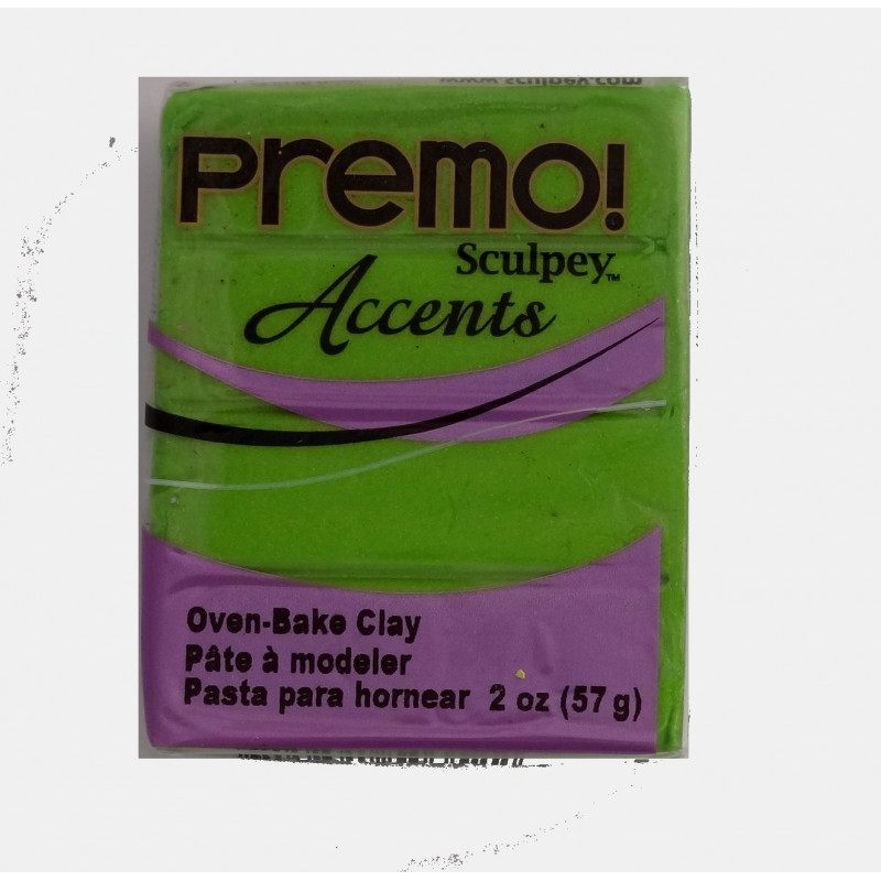 Pâte polymère Premo: vert bright