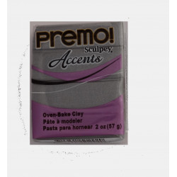 Pâte polymère Premo : Argent