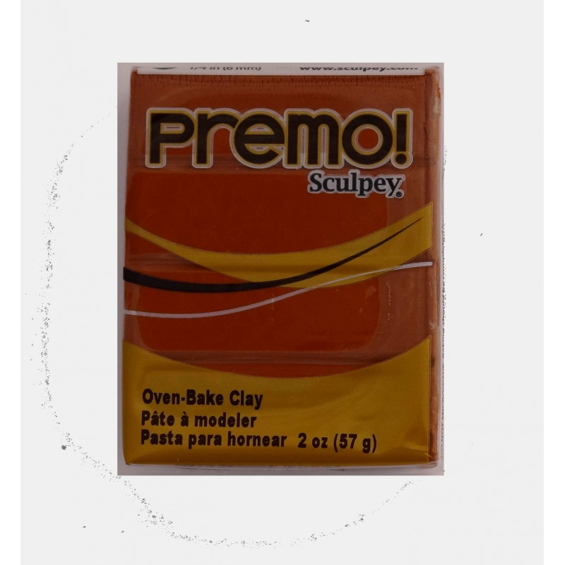 Pâte polymère Premo : Marron terre sienne