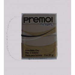Pâte polymère Premo : gris...