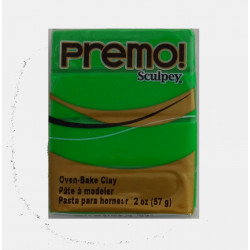 Pâte polymère Premo : vert