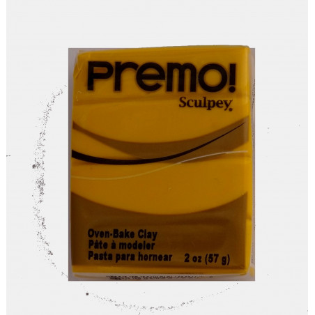 Pâte polymère Premo : jaune cadmium