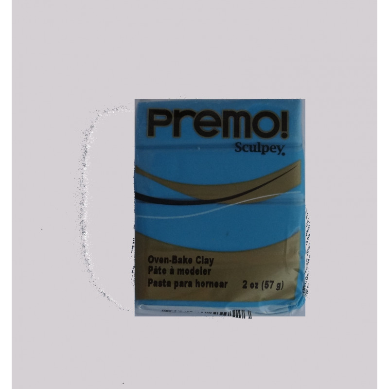 Pâte polymère Premo : turquoise