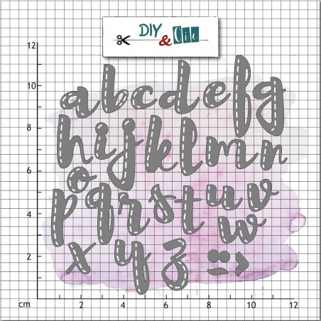 Die : Alphabet Script de DIY and Cie