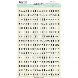 Stickers alphabet Script :...