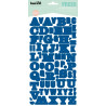 Stickers Alphabet : Press Bleu