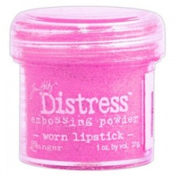 Poudre à embosser Distress : Worn lipstick