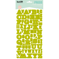 Stickers Alphabet : Press Vert