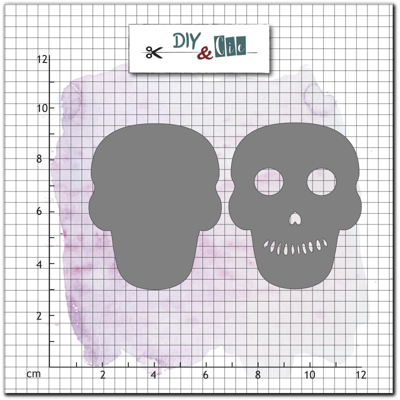 Die : DIY And Cie : Skull
