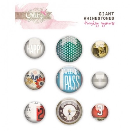 Giant rhinestones : Yours Truly
