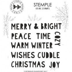 Tampon Studioforty : Merry Christmas