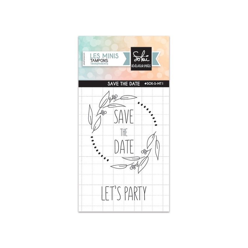 Tampon clear : So'Special Save the date de Sokai