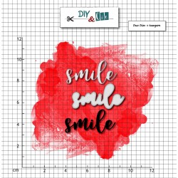 Dies et tampons Smile - DIY and Cie