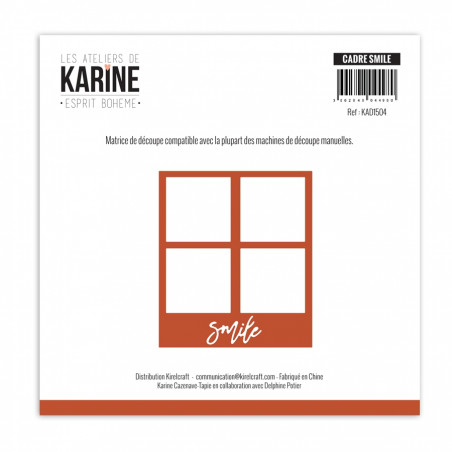 Die Esprit Bohème Cadre Smile-Les Ateliers de Karine