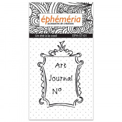 Tampon clear - Art Journal n°