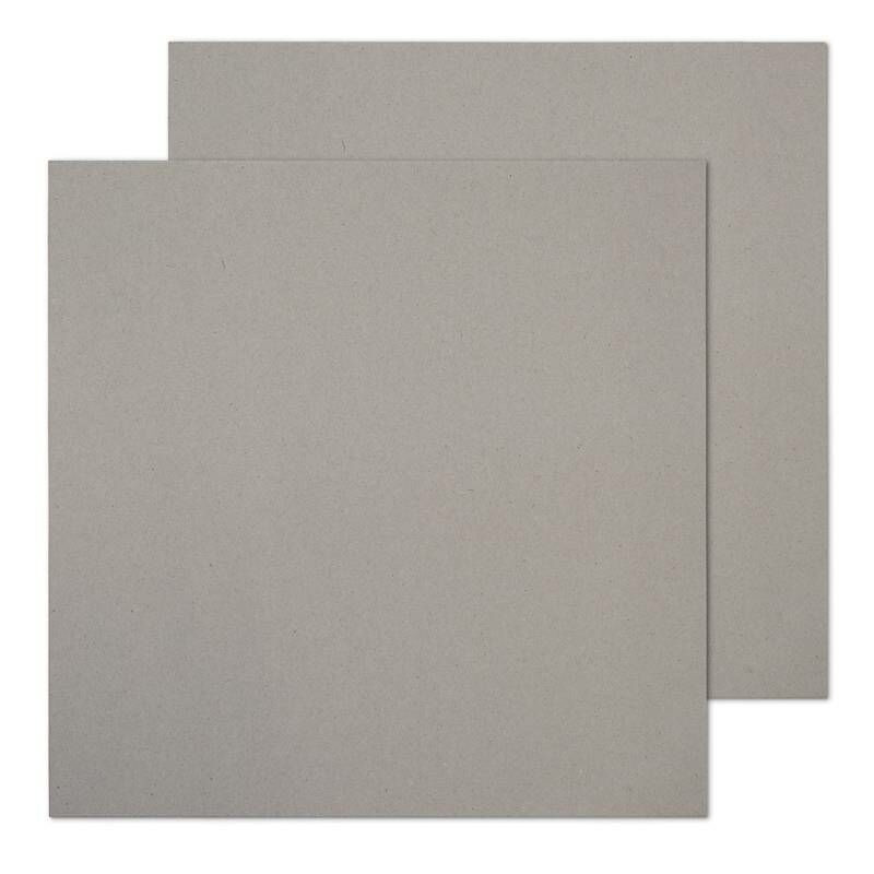 Carton gris 2mm 30x30cm