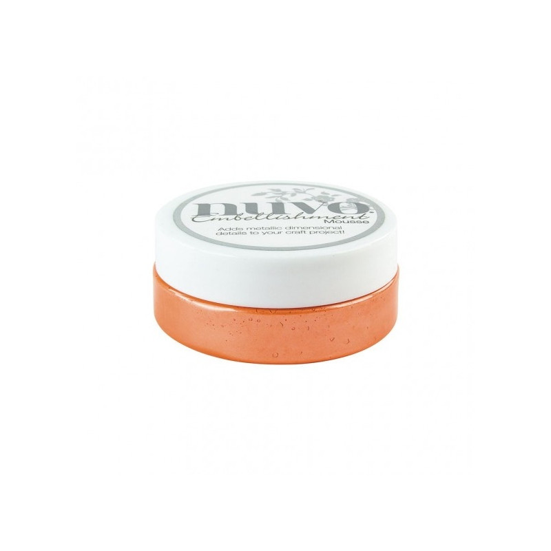 Pate de texture Nuvo Mousse : Orange blush