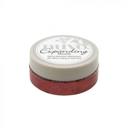 Pate de texture Nuvo Mousse : Red Leather