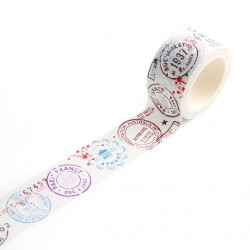 Washi Tape 14-Passport Stamps-AALL and Create