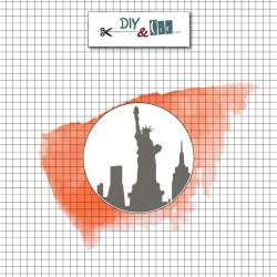 Sceau en laiton : New York - DIY and Cie