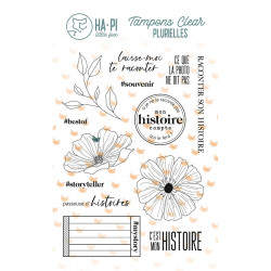 Tampons clear Passeuse d'histoires - HA PI Little Fox