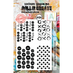 AALL and Create Stamp Set -494- X or O