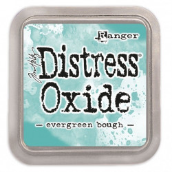 Distress Oxide : evergreen...