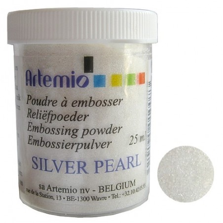 Poudre à embosser : Silver Pearl