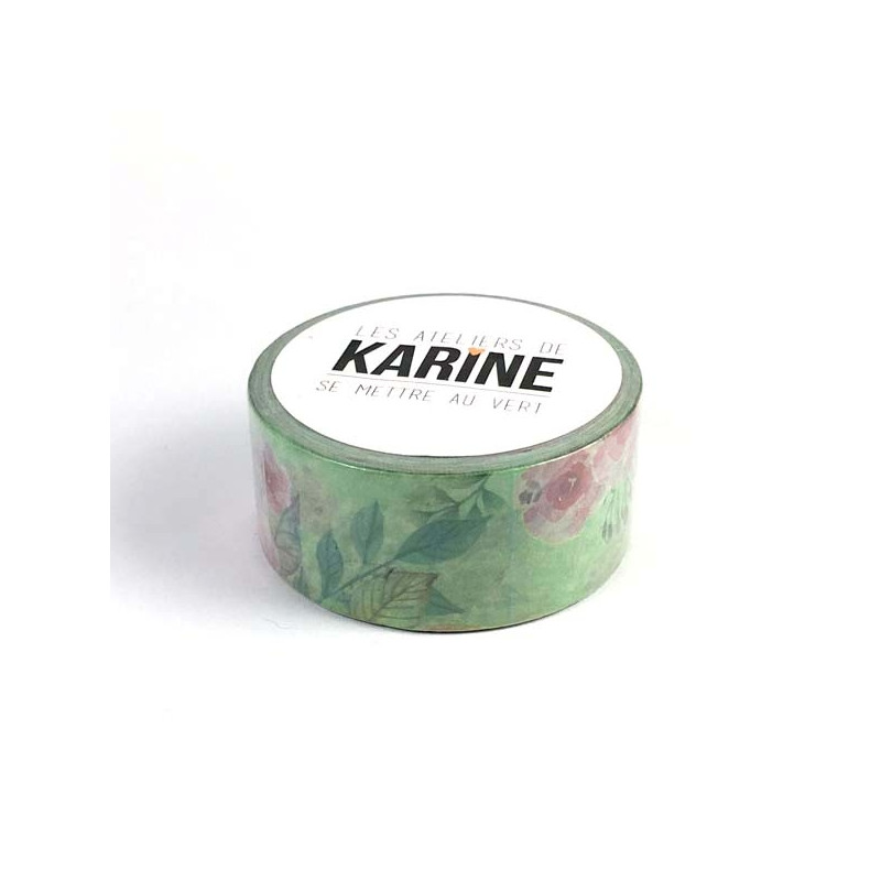 Masking Tape : Floral des Ateliers de Karine