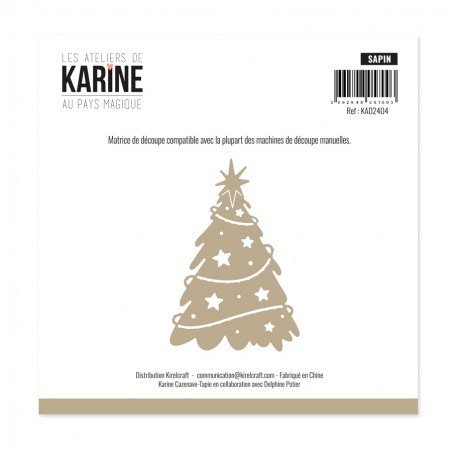 Die Au Pays Magique Sapin -Les Ateliers de Karine