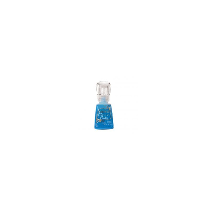 Nuvo Shimmer powder : Blue blitz 