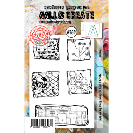 Tampon AALL and Create : Squares 260 