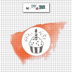 Sceau en laiton : Cupcake - DIY and Cie 