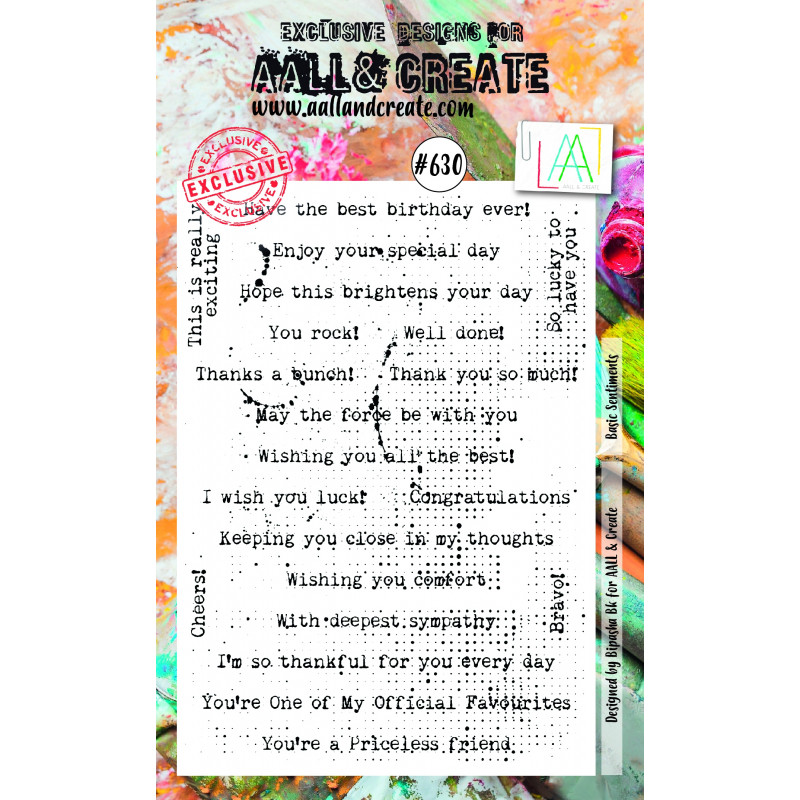 AALL and Create Stamp Set -630 