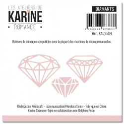 Dies Romance Diamants - Les Ateliers de Karine 