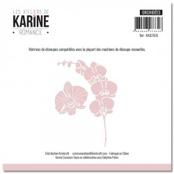 Dies Romance Orchidées - Les Ateliers de Karine 