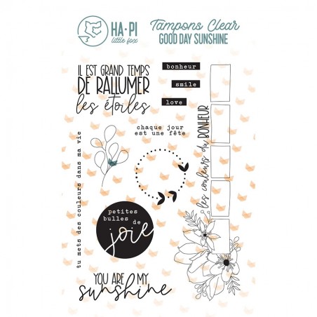 Tampons clear Les couleurs du bonheur - HA PI Little Fox 