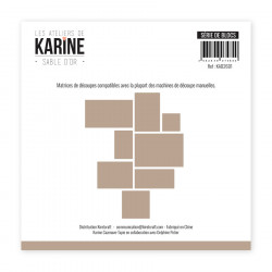 Die Sable d'or Série de blocs- Les Ateliers de Karine 