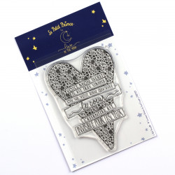 Tampons transparents officiels LE PETIT PRINCE - Mon secret 