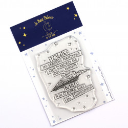 Tampons transparents officiels LE PETIT PRINCE - Les grandes personnes 