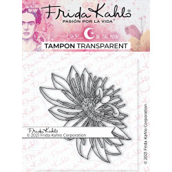 Tampon transparent officiel Frida Kahlo -Passion passiflore - 3 