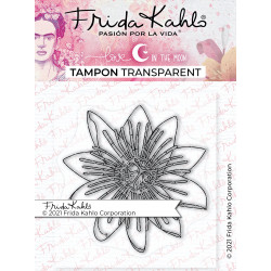 Tampon transparent officiel Frida Kahlo - Passion passiflore - 2 