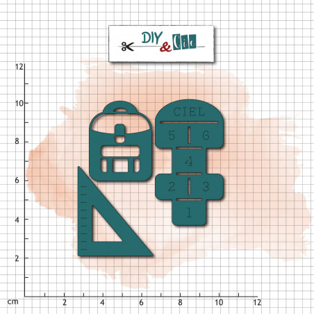 Set de dies : Rentrée des classes - DIY and Cie 