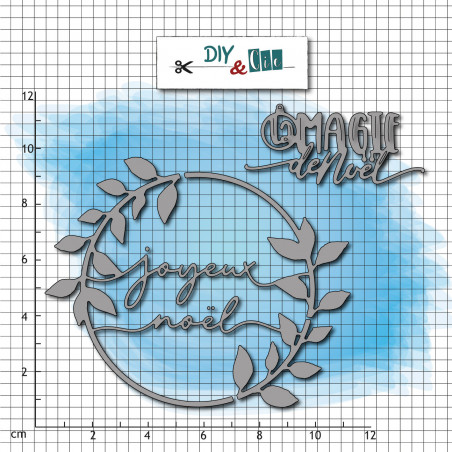 Set de dies : Joyeux Noel V4 - DIY and Cie 