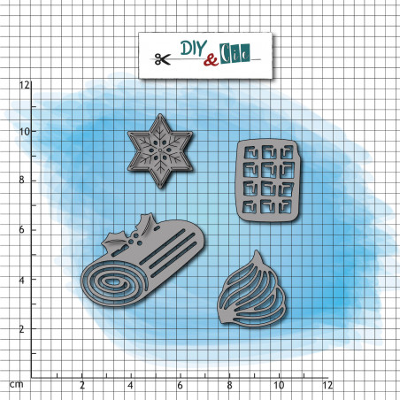 Set de dies : Gourmandises - DIY and Cie 