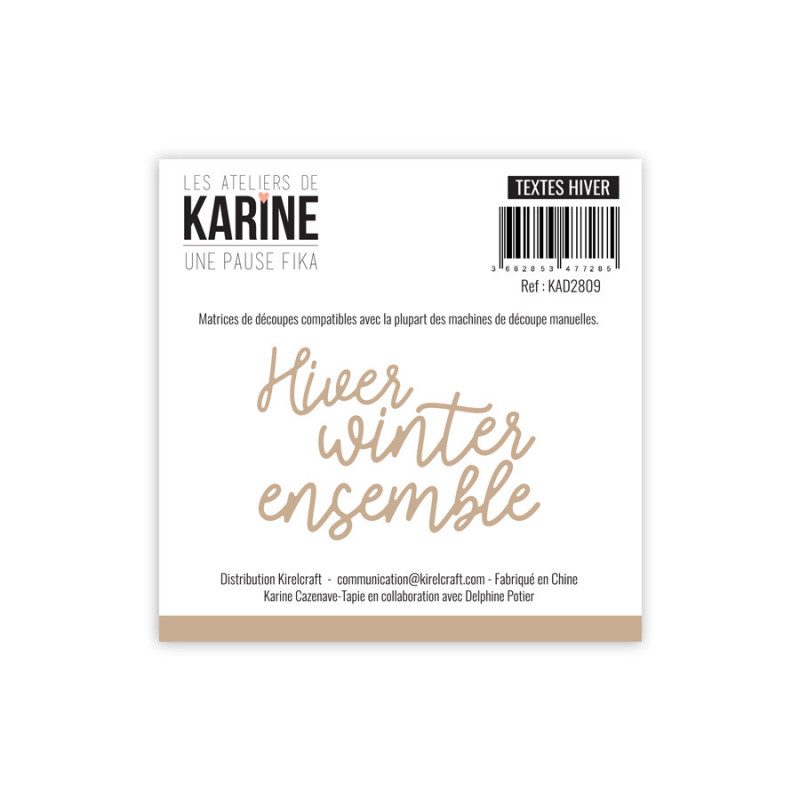 Dies Une pause Fika Textes Hiver - Les Ateliers de Karine 
