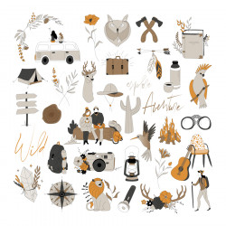 Nude and wild - Die Cuts...