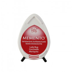 Mini Pad Memento Drew Drop : Lady bug 