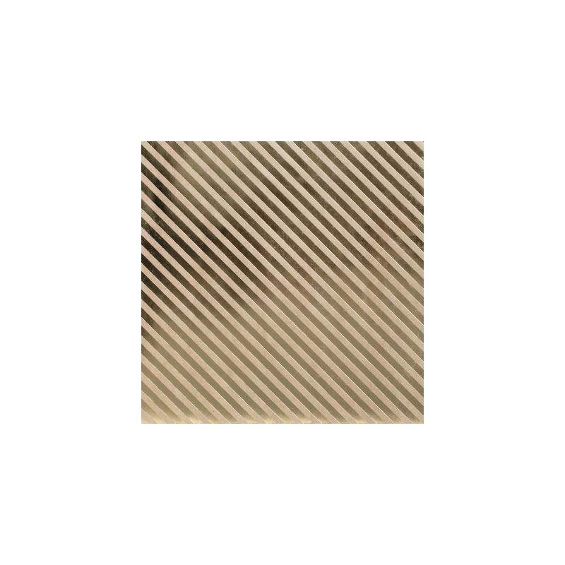 Bazzill Foil : Kraft foil Stripe 