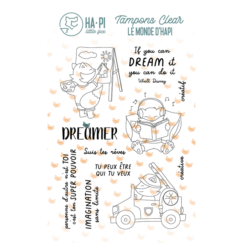 Tampons clear Dreamer - HA PI Little Fox 